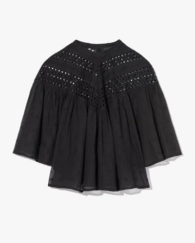 Nili Lotan Mikki Blouse In Black