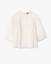 Nili Lotan Mikki Blouse In White