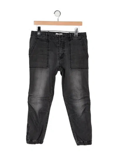 Pre-owned Nili Lotan Military Straight Leg Jeans In Multi