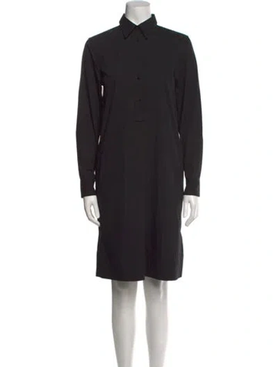 Pre-owned Nili Lotan Mini Dress In Black