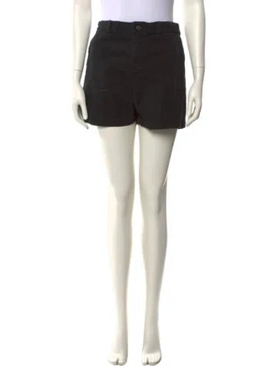 Pre-owned Nili Lotan Mini Shorts In Black