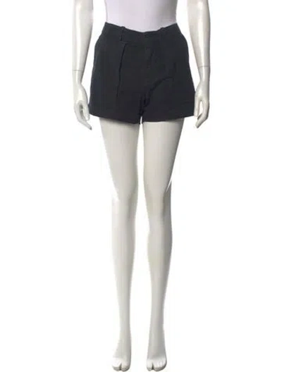 Pre-owned Nili Lotan Mini Shorts In Black