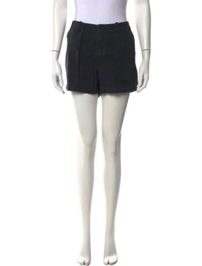 Pre-owned Nili Lotan Mini Shorts In Black