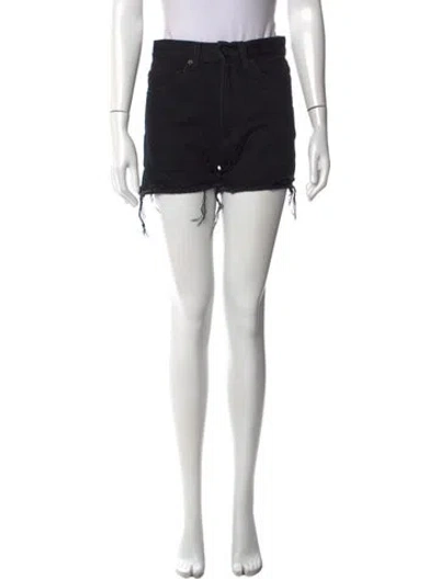 Pre-owned Nili Lotan Mini Shorts In Black