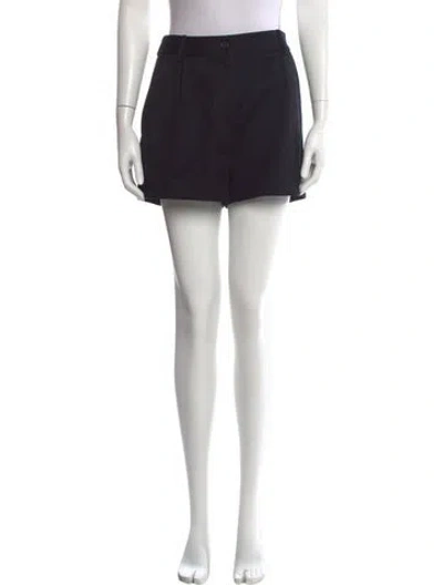 Pre-owned Nili Lotan Mini Shorts In Black