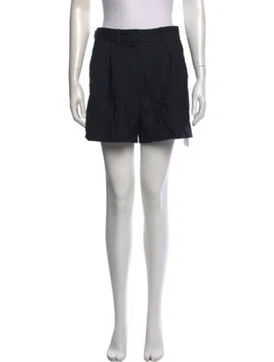 Pre-owned Nili Lotan Mini Shorts In Black