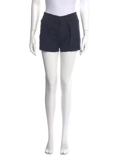 Pre-owned Nili Lotan Mini Shorts In Blue