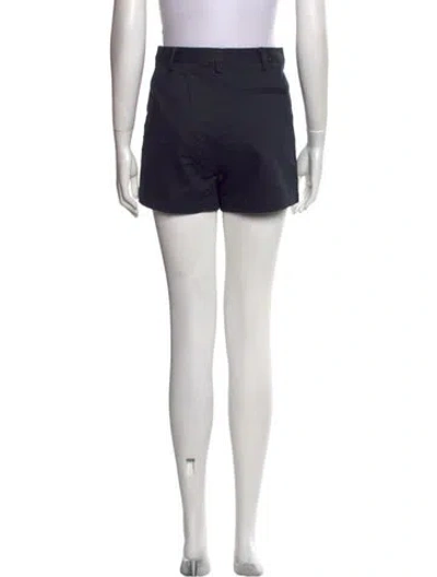 Pre-owned Nili Lotan Mini Shorts In Blue
