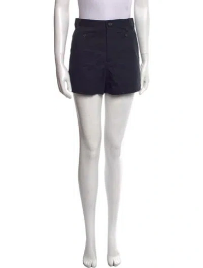 Pre-owned Nili Lotan Mini Shorts In Blue