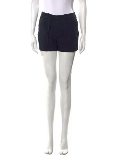 Pre-owned Nili Lotan Mini Shorts In Blue