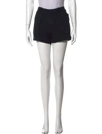 Pre-owned Nili Lotan Mini Shorts In Blue
