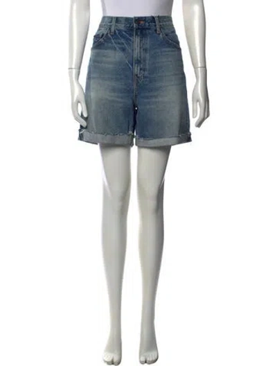 Pre-owned Nili Lotan Mini Shorts In Blue