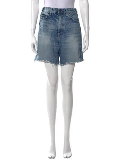Pre-owned Nili Lotan Mini Shorts In Blue