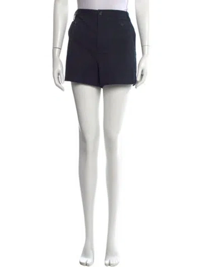 Pre-owned Nili Lotan Mini Shorts In Blue