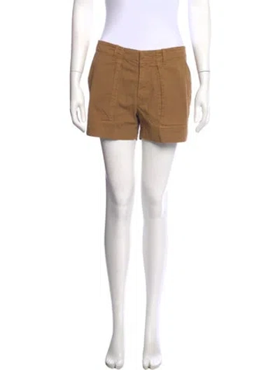 Pre-owned Nili Lotan Mini Shorts In Brown