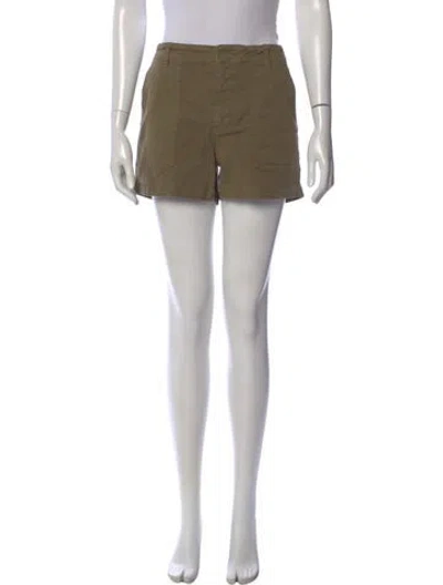 Pre-owned Nili Lotan Mini Shorts In Brown