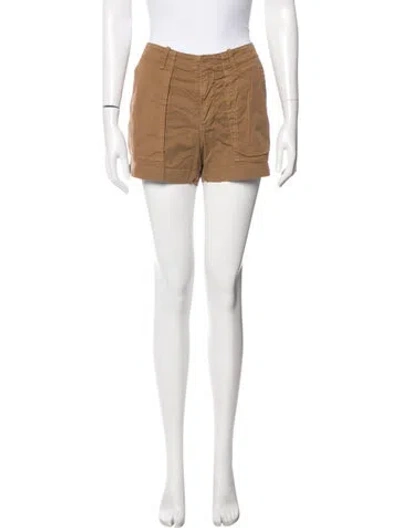 Pre-owned Nili Lotan Mini Shorts In Brown