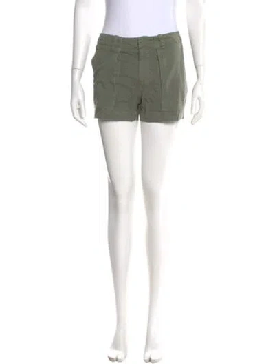 Pre-owned Nili Lotan Mini Shorts In Green