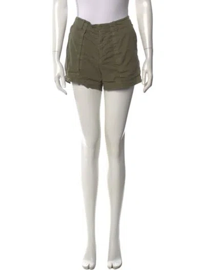 Pre-owned Nili Lotan Mini Shorts In Green