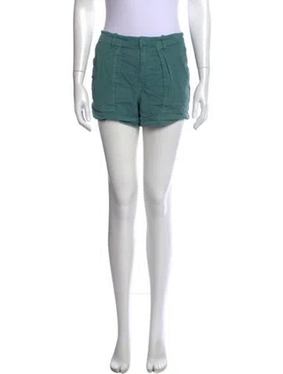 Pre-owned Nili Lotan Mini Shorts In Green