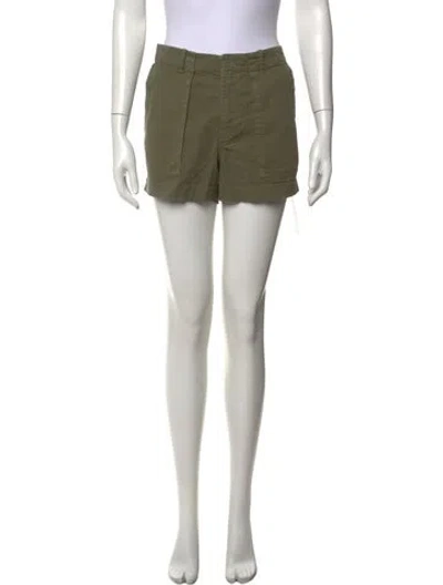 Pre-owned Nili Lotan Mini Shorts In Green