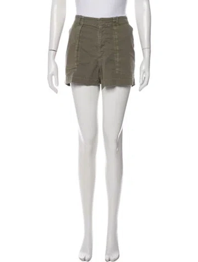 Pre-owned Nili Lotan Mini Shorts In Green