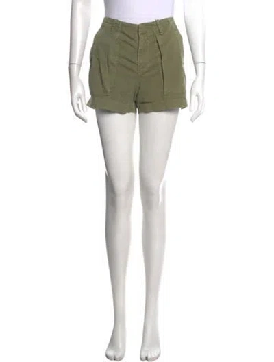 Pre-owned Nili Lotan Mini Shorts In Green