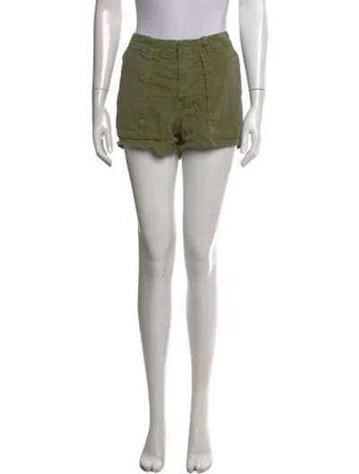 Pre-owned Nili Lotan Mini Shorts In Green