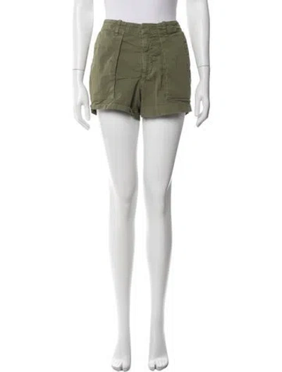 Pre-owned Nili Lotan Mini Shorts In Green