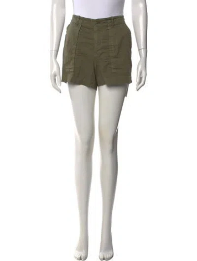 Pre-owned Nili Lotan Mini Shorts In Green