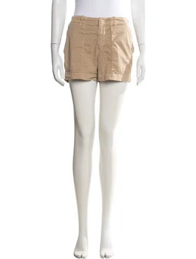 Pre-owned Nili Lotan Mini Shorts In Neutral