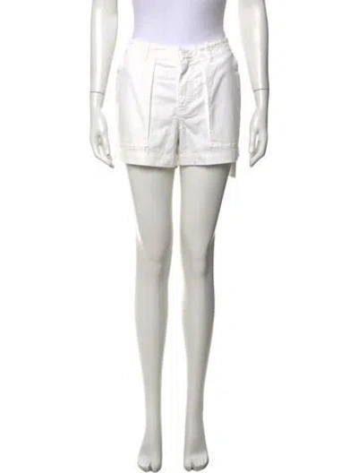 Pre-owned Nili Lotan Mini Shorts In Neutral