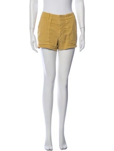 Pre-owned Nili Lotan Mini Shorts In Neutral