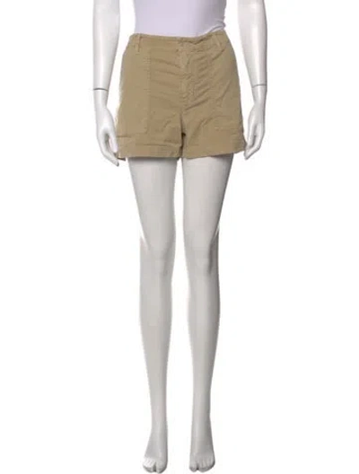 Pre-owned Nili Lotan Mini Shorts In Neutral