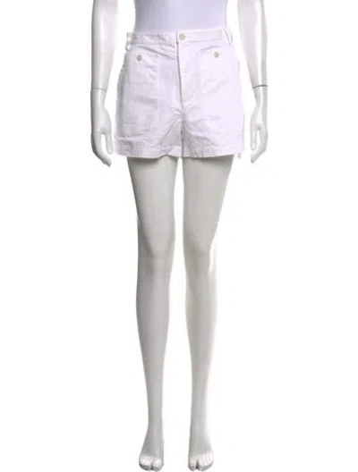 Pre-owned Nili Lotan Mini Shorts In Neutral