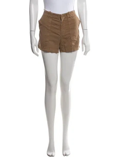 Pre-owned Nili Lotan Mini Shorts In Neutrals