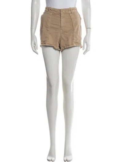 Pre-owned Nili Lotan Mini Shorts In Neutrals