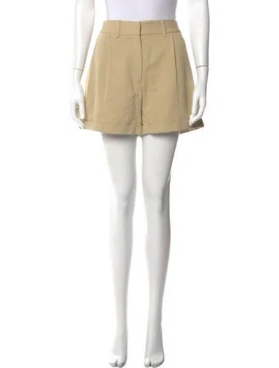 Pre-owned Nili Lotan Mini Shorts In Neutrals