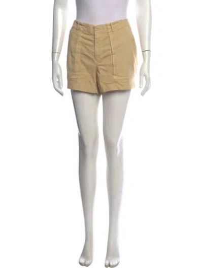 Pre-owned Nili Lotan Mini Shorts In Neutrals
