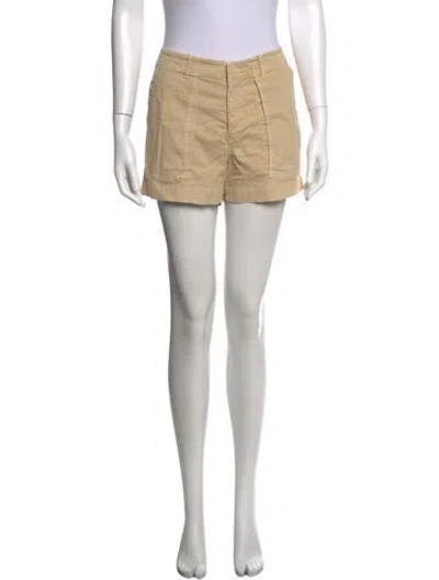 Pre-owned Nili Lotan Mini Shorts In Neutrals