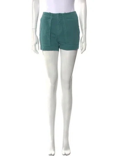 Pre-owned Nili Lotan Mini Shorts W/ Tags In Green