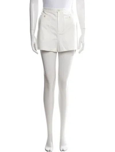 Pre-owned Nili Lotan Mini Shorts W/ Tags In Neutral