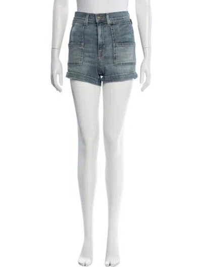 Pre-owned Nili Lotan Mini Shorts In White