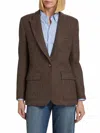 Nili Lotan Mireille Blazer Jacket In Brown In Brown