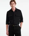 Nili Lotan Mirko Shirt In Black