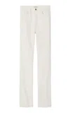 Nili Lotan Mitchell Cotton Jean In White