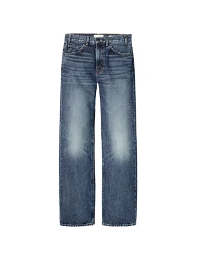 Nili Lotan Mitchell Relaxed Jeans In Blue
