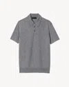 Nili Lotan Myles Cashmere Polo In Dark Moss