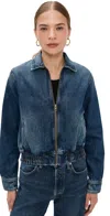 Nili Lotan Najac Denim Jacket Simon Wash