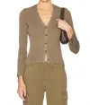Nili Lotan Nari Silk Cardigan In Green